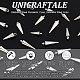 Unicraftale 30 pz 3 stili 201 pendenti in acciaio inossidabile STAS-UN0046-05-5