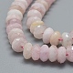 Natural Pink Morganite Beads Strands G-D0010-22C-3