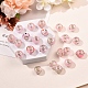50 pièces 10 styles série rose perles européennes au chalumeau faites à la main LPDL-SZ0001-03P-5