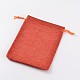 Mixed Color Burlap Packing Pouches Drawstring Bags ABAG-D004-M-2