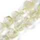 Natural Lemon Quartz Beads Strands G-F653-05-1