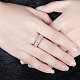Alliage d'étain anneaux czech partie strass large bande de doigts pour les femmes RJEW-BB15381-7RG-7
