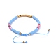 Adjustable Braided Bead Bracelets BJEW-JB05098-05-2