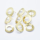 Brass Stud Earring Findings KK-G331-23G-NF-1