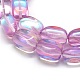 Chapelets de perles en pierre de lune synthétique G-E503-B02-3