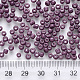 6/0 perles de rocaille rondes en verre de peinture de cuisson SEED-S036-01C-18-3