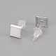 Plastic Stud Earrings EJEW-F211-39-3