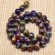 Synthetic Lapis Lazuli Round Bead Strands G-N0048-14mm-10-3
