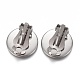 304 Stainless Steel Clip-on Earring Setting STAS-P249-23A-P-2