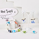 Cheriswelry 24pcs 12 couleurs perles au chalumeau faites à la main LAMP-CW0001-03-7
