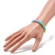 Handmade Polymer Clay Beads Stretch Bracelet for Kid BJEW-JB06871-3