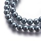 Chapelets de perles en verre nacré HY-3D-B19-2