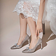 Ahandmaker 1 paire de boucles de chaussures en cristal bowkont AJEW-WH0323-24B-10