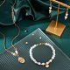 Benecreat 20 pz perline distanziali placcate oro 18k perline in metallo per risultati di creazione di gioielli fai da te e altri lavori artigianali - 5x3x1.5mm KK-BC0004-16G-5