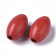 Spray Painted Natural Maple Wood Beads WOOD-T019-34-2