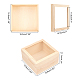 Платан деревянный ящик CON-WH0076-59B-2