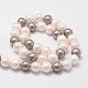 Chapelets de perles en coquille BSHE-L018-21-2