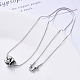 304 Stainless Steel Coreana Chain Necklace NJEW-S420-005C-P-5