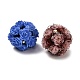 Polymer Ton Strass Perlen&nbsp;RESI-D015-01-2