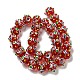 Chapelets de perles vernissées manuelles&nbsp;LAMP-N025-05D-2