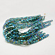 Electroplate Glass Beads X-EGLA-D024-2-2