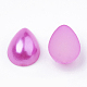 Cabujones de perlas de imitación de plástico ABS SACR-R749-8x5mm-Z30-2