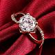 ロマンチックな本物のプラチナメッキ真鍮キュービックジルコニア指輪  usサイズ8（18.1mm） RJEW-BB07587-8P-4