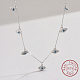 Ожерелья-цепочки из серебра 925 пробы с родиевым покрытием EX1027-2-1