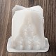DIY 3D Halloween Skull Pyramid Candle Food Grade Silicone Molds SIMO-B007-01-6