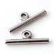 304 Stainless Steel Toggle Clasps X-STAS-Q195-85-3