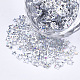 輝くネイルアートの輝き  マニキュアスパンコール  キラキラネイルスパンコール  スター  銀  2~4x2~4x0.3mm MRMJ-T017-02H-1