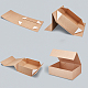 紙折り箱  ギフトラッピングボックス  ジュエリーキャンディウェディングパーティー用  長方形  モカシン  8x11x3-5/8インチ（20.2x28x9.3cm） CON-WH0079-40B-01-6
