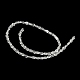 Natürlichem Quarz-Kristall-Perlen Stränge G-M420-H17-03-3