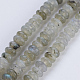 Chapelets de perles en labradorite naturelle  G-P354-01-4x2mm-1