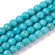 Chapelets de perles en turquoise synthétique TURQ-L029-02-10mm-1