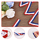 CHGCRAFT 36Pcs Polyester Medal Straps Award Neck Ribbons Medal Lanyards with Alloy Clasps for Competitions Meeting Sport Party Student Awards AJEW-CA0003-78B-4