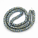 Electroplate Non-magnetic Synthetic Hematite Beads Strands G-N0321-07H-2