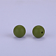 Round Silicone Focal Beads SI-JX0046A-137-2