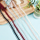 ARRICRAFT 12m 6 Colors Braided Net Lace Elastic Rubber Cord/Band OCOR-AR0001-26-4