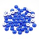 Back Plated Faceted Half Round Taiwan Acrylic Rhinestone Beads ACRT-M08-5-05-1