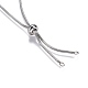 Adjustable 304 Stainless Steel Slider Necklaces NJEW-L156-004P-3