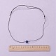 Регулируемые ожерелья с кожаным шнуром NJEW-FS0001-05-2