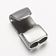 304 Stainless Steel Hook Clasps STAS-E133-101P-2