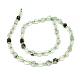 Quartz vert naturel de lodolite / quartz de jardin / brins de perles de quartz fantôme vert G-O201B-23-2