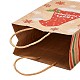 Bolsas de papel rectangulares con tema navideño CARB-F011-01A-5