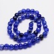 Faceted Natural Agate Round Beads Strands G-E319A-6mm-05-2