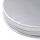 (bordo di vendita di chiusura difettoso danneggiato)barattolo per crema a vite in alluminio CON-XCP0001-71-3