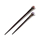 Bâtonnets de cheveux en bois Swartizia Spp OHAR-C009-01-2