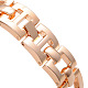 Valentine cadeaux de jour des idées pour la petite amie de haute qualité montre strass bracelet en acier inoxydable WACH-A004-02RG-5