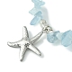 Set aus Stretch-Armbändern mit Perlen aus natürlichen gemischten Edelsteinsplittern BJEW-TA00361-3